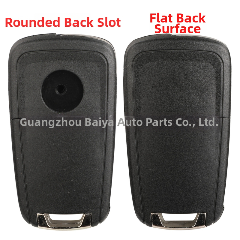 Náhradný obal pre Opel Buick sklápací diaľkový kľúč; čepeľ kľúča: meď + plast; obal: plast; hmotnosť: 42 g