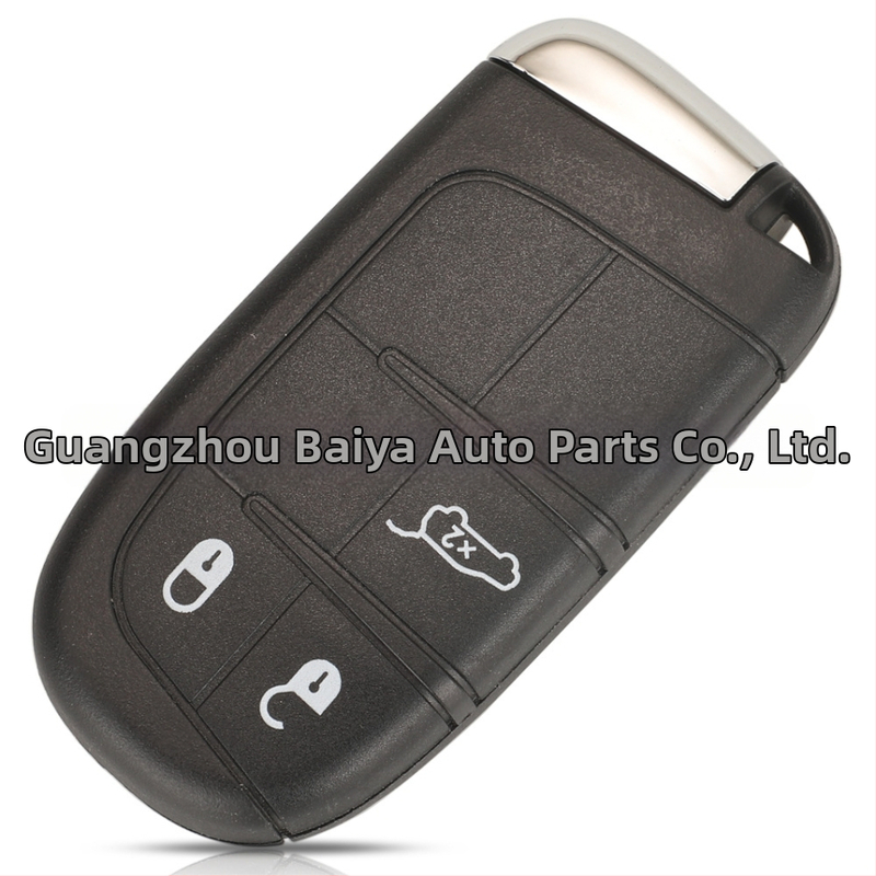 Kryt kľúča Jeep pre modely s 2/3/4/5 tlačidlami – plastový obal, čepeľ kľúča z medi + plastu, 47 g