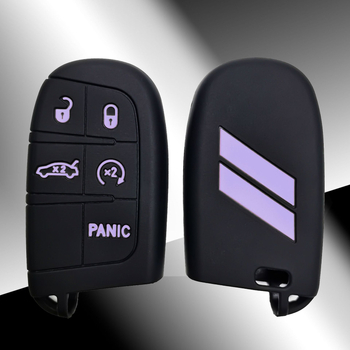 Husă Kapu din silicon pentru chei Jeep – rezistentă la căderi, design modern