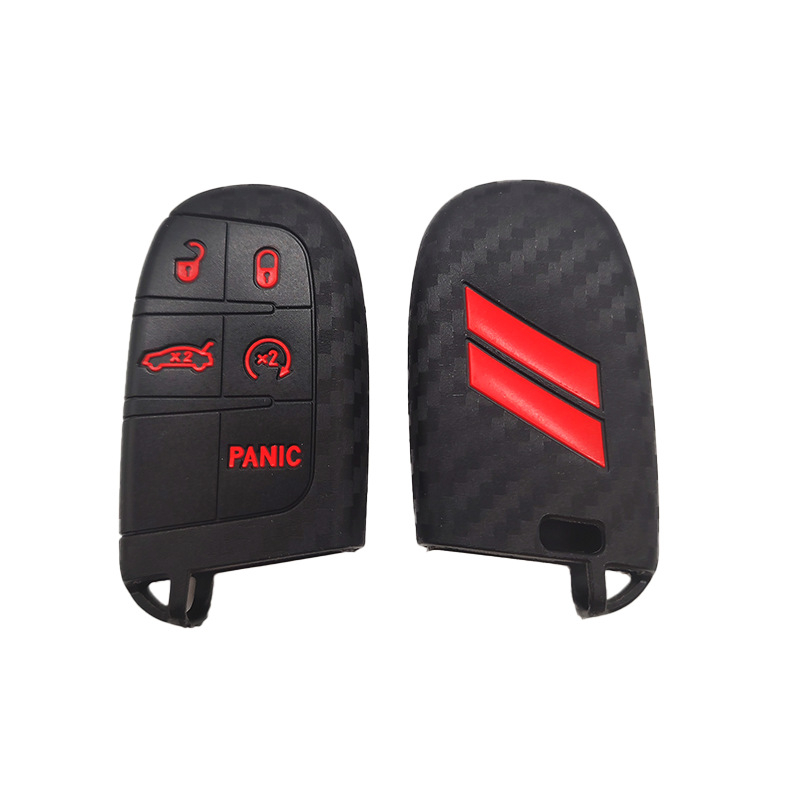 Husă Kapu din silicon pentru chei Jeep – rezistentă la căderi, design modern