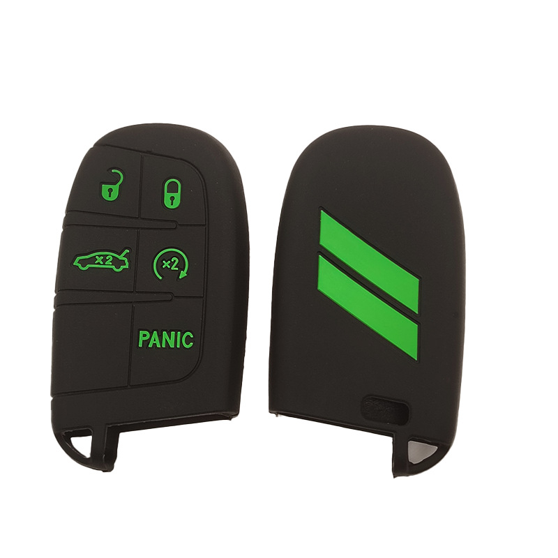 Husă Kapu din silicon pentru chei Jeep – rezistentă la căderi, design modern