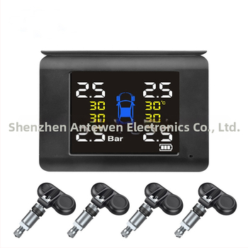 TPMS systém monitorovania tlaku v pneumatikách, digitálny displej, model B01, vysoká presnosť, vhodné pre sedan a SUV