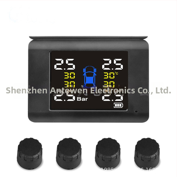 TPMS systém monitorovania tlaku v pneumatikách, digitálny displej, model B01, vysoká presnosť, vhodné pre sedan a SUV