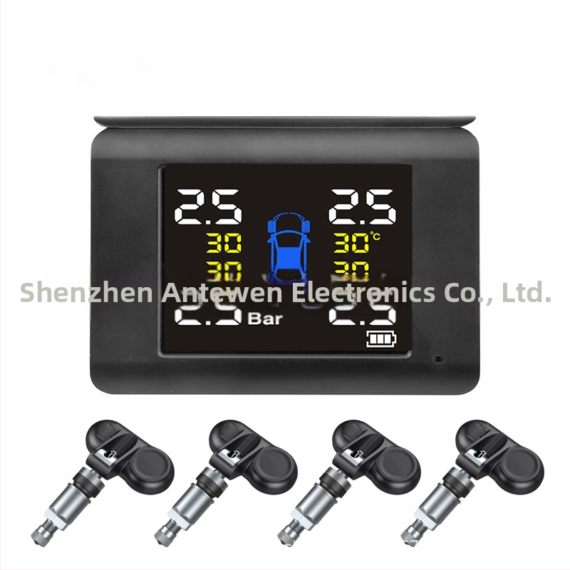 TPMS systém monitorovania tlaku v pneumatikách, digitálny displej, model B01, vysoká presnosť, vhodné pre sedan a SUV