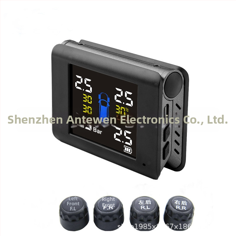 TPMS systém monitorovania tlaku v pneumatikách, digitálny displej, model B01, vysoká presnosť, vhodné pre sedan a SUV