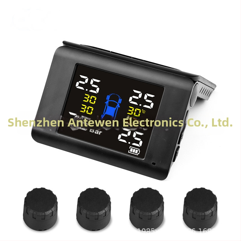 TPMS systém monitorovania tlaku v pneumatikách, digitálny displej, model B01, vysoká presnosť, vhodné pre sedan a SUV