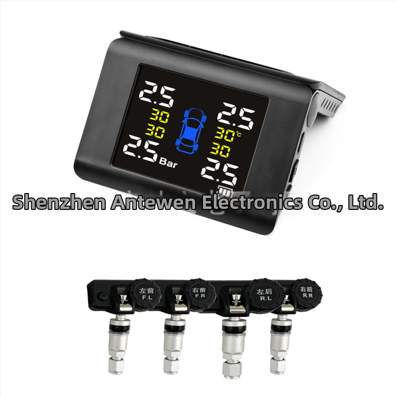 TPMS systém monitorovania tlaku v pneumatikách, digitálny displej, model B01, vysoká presnosť, vhodné pre sedan a SUV