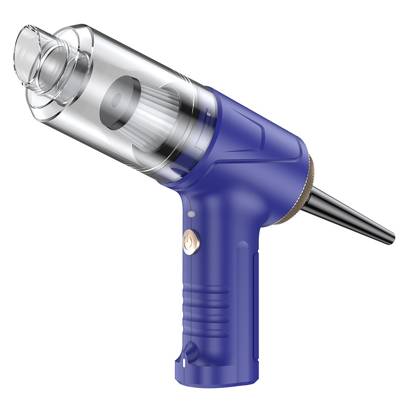 Vezeték nélküli porszívó autóhoz és otthonra — max. 12000 Pa szívás, beépített akkumulátor (6–8 óra), USB tápellátás, alacsony zaj