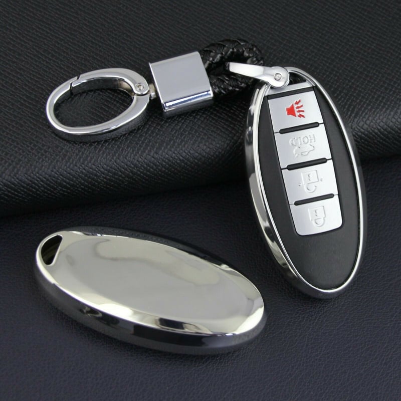 Torbica za ključ Nissan Infiniti – TPU mekani kućište, model 12, kompatibilan sa Sylphy, Teana, Qashqai, X-Trail, Pathfinder; branda Caliphate