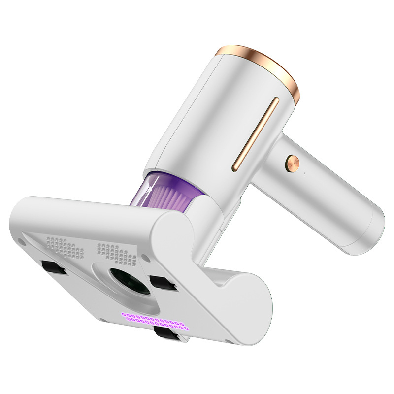 Bežični ručni usisivač za kuću i auto – 2-u-1 s ravnim nastavkom i dvostrukom podnom četkom – ugrađena baterija, trajanje 0–1 h, usis <10 kPa