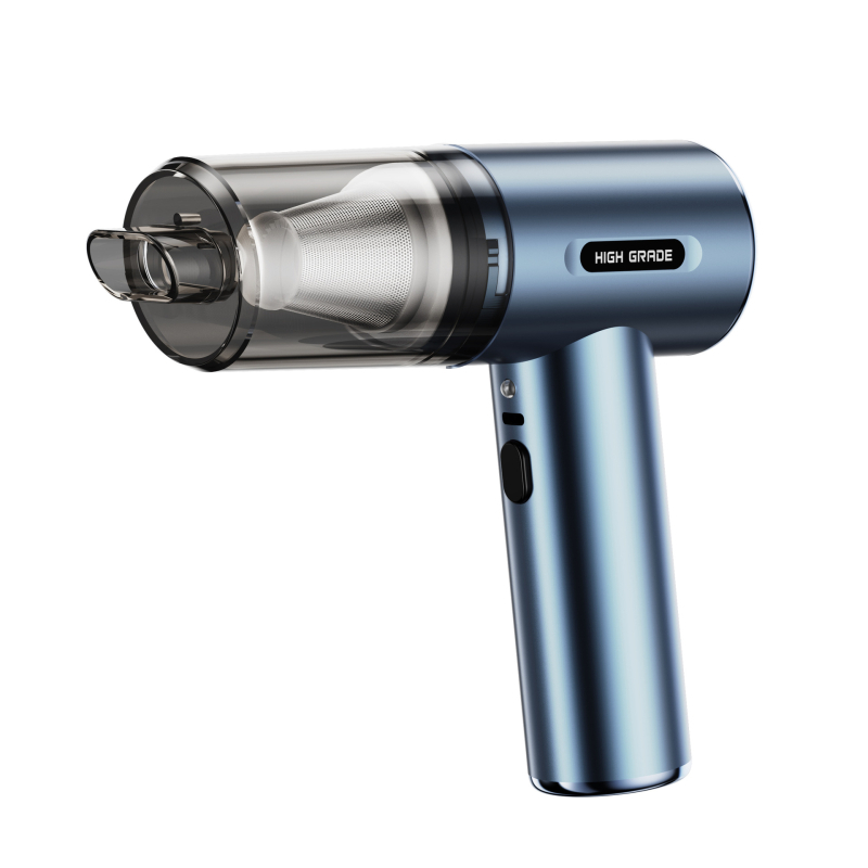 4-u-1 prijenosni ručni usisavač za automobil, 80W, usisna snaga 16000, punjiv