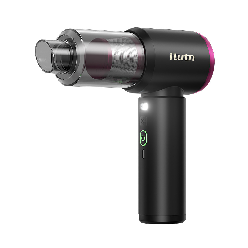 Bežični auto usisavač s visokim usisnim kapacitetom, dvostruka funkcija puhvanja i usisavanja, bežični, 7.4V, 65W, 12000Pa, Type-C punjenje, 2×2000mAh