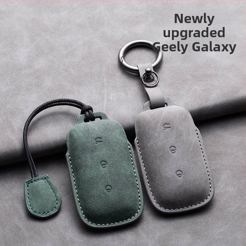 Geely Galaxy E5/L7/L6 futrola za ključeve, PU koža, retro stil, prilagodljivo