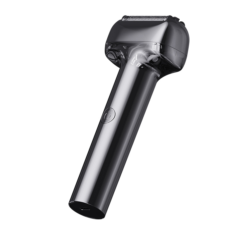 Električni brijač s plutajućom glavom i 3-oštrice recipročno rezanje, ugrađena baterija 1000–1200 mAh, punjiva, digitalni zaslon