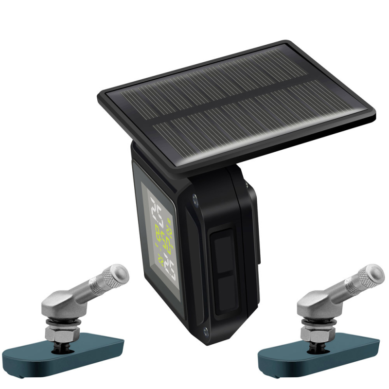 Motociklistični TPMS MO-04 – bežični monitor tlaka u gumama, digitalni prikaz, 0-6 bar, visoka preciznost