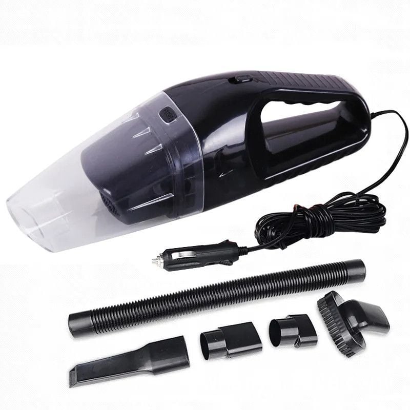 Bangmani kézi autóporszívó – nedves és száraz használat, 120W, 20000Pa szívás, 12V tápegység