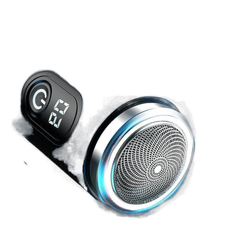 Ανδρικός φορητός ηλεκτρικός ξυριστήρας — συμπαγής για ταξίδια και αυτοκίνητο, διπλής χρήσης: ξύρισμα και αφαίρεση τριχοφυΐας, 1 τεμάχιο στη συσκευασία