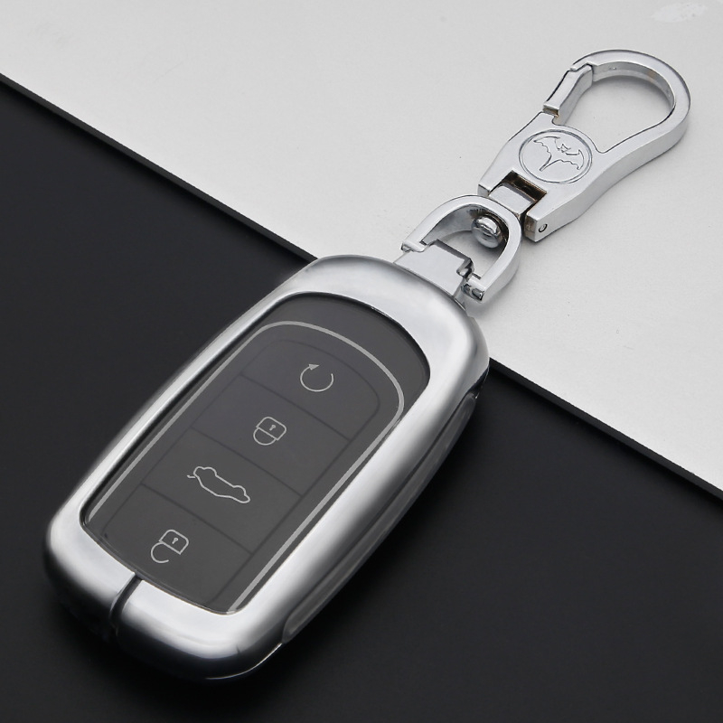 Metalna futrola za ključeve za Chery Tiggo 8 Plus i Arrizo 5 Plus – legura cinka, potpuno pokriće ključa