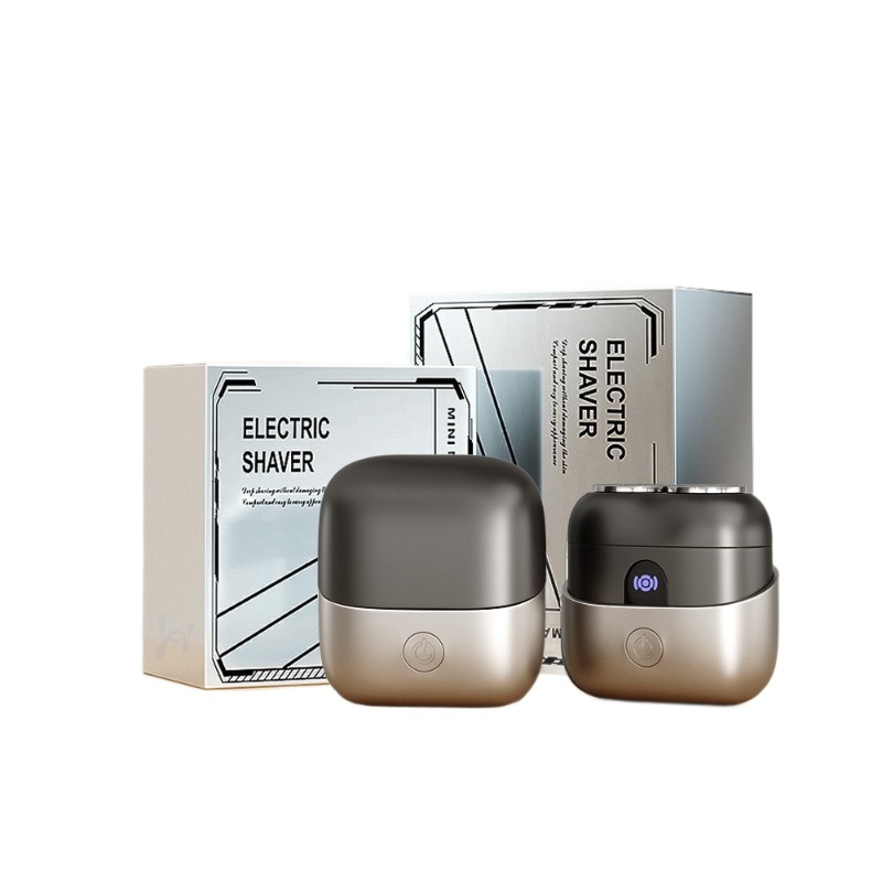 Električni brijač s mogućnošću pranja cijelog tijela, rotacijska glava s dvostrukim oštricama, brushless motor, ugrađena baterija 1000–1200 mAh, trajanje 15–30 minuta