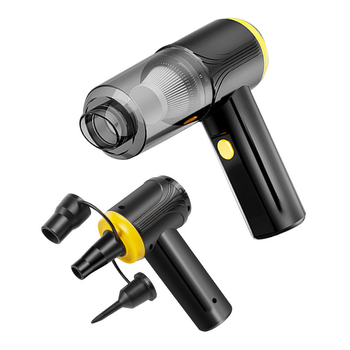 Ručni bežični usisavač za automobil, napajan baterijom, 120 W, usisna snaga 20000 Pa, za auto i dom