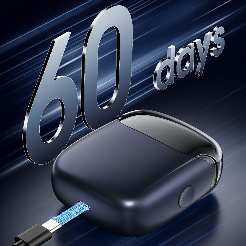 Električni brijač s recipročnim pogonom, 2 glavice s plutajućom glavom, potpuno vodootporan i periv, kompaktan za automobil, ugrađena baterija 800–1000 mAh, trajanje ≥90 minuta, vrijeme punjenja 1 sat, mokro i suho brijanje