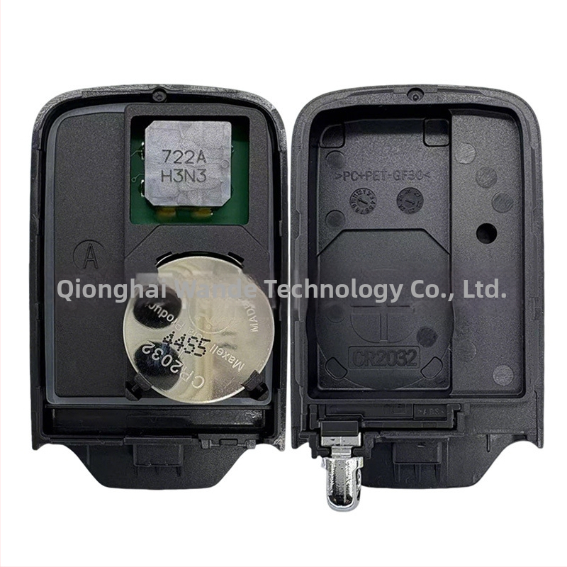 FCCID KR5V2X Honda kľúč s 47-čipom, diaľkové ovládanie 2–6 tlačidiel, plast+kovový kryt, kompatibilný s Honda Vezel, Civic, Pilot, Fit, Odyssey, CR-V, HR-V, XR-V