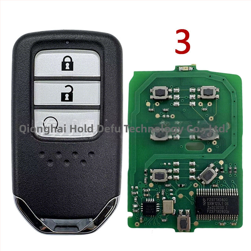 FCCID KR5V2X Honda kľúč s 47-čipom, diaľkové ovládanie 2–6 tlačidiel, plast+kovový kryt, kompatibilný s Honda Vezel, Civic, Pilot, Fit, Odyssey, CR-V, HR-V, XR-V