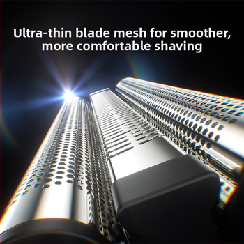 Minhuang električni brijač, 3-glava recipročna glava, motor bez četkica, trajanje 60+ minuta, 4 sata punjenja