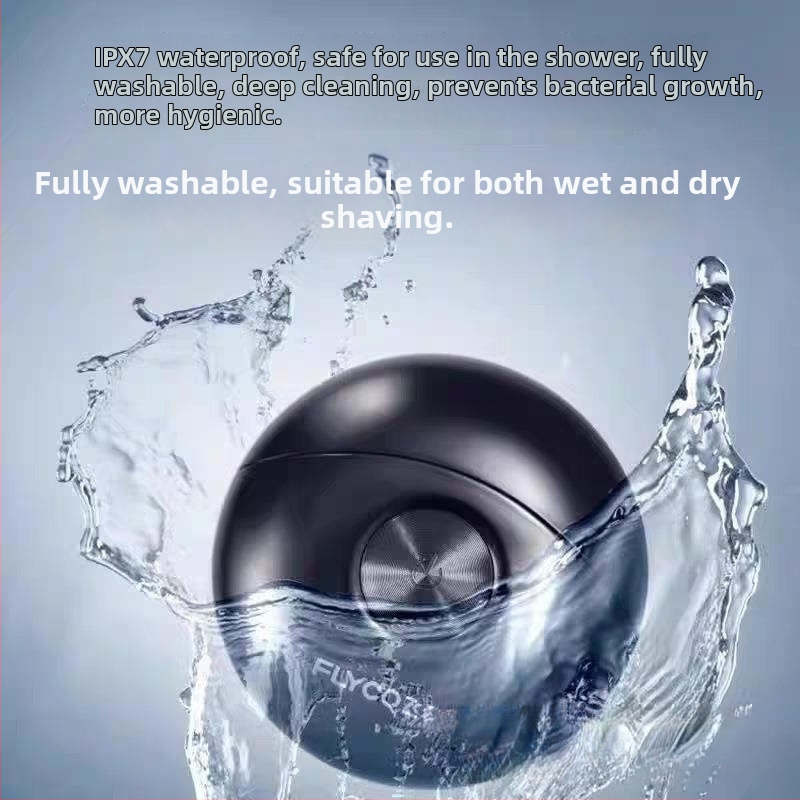 Feike 891 ručný holiaci strojček s otočnou dvojitou hlavou, umývateľný pre celé telo, darčekový set