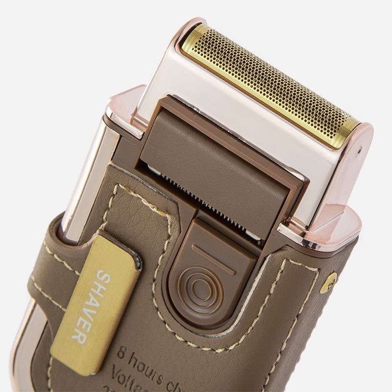 Aparat de ras electric pentru bărbați, cu cap plutitor și 1 cap de tăiere, lamă lavabilă, reîncărcabil, autonomie până la 60 de minute