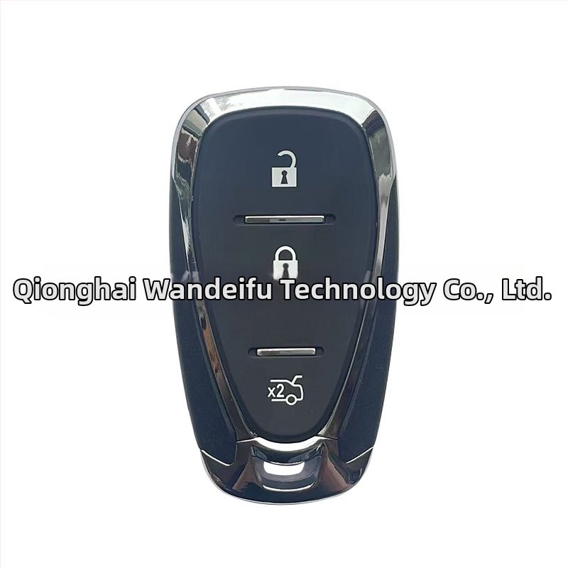 Kryt diaľkového kľúča Chevrolet — ABS telo s meďným vonkajším plášťom, bez čipu, kompatibilný s 2–6 tlačidlami.