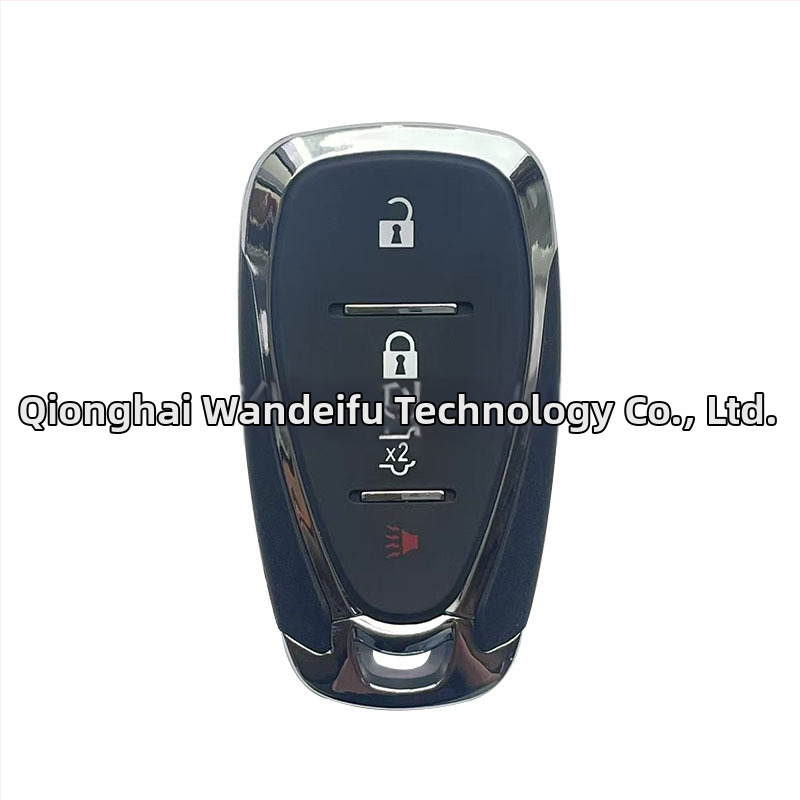 Kryt diaľkového kľúča Chevrolet — ABS telo s meďným vonkajším plášťom, bez čipu, kompatibilný s 2–6 tlačidlami.