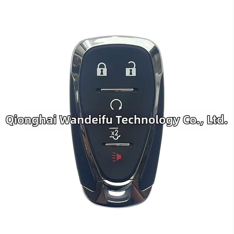 Kryt diaľkového kľúča Chevrolet — ABS telo s meďným vonkajším plášťom, bez čipu, kompatibilný s 2–6 tlačidlami.