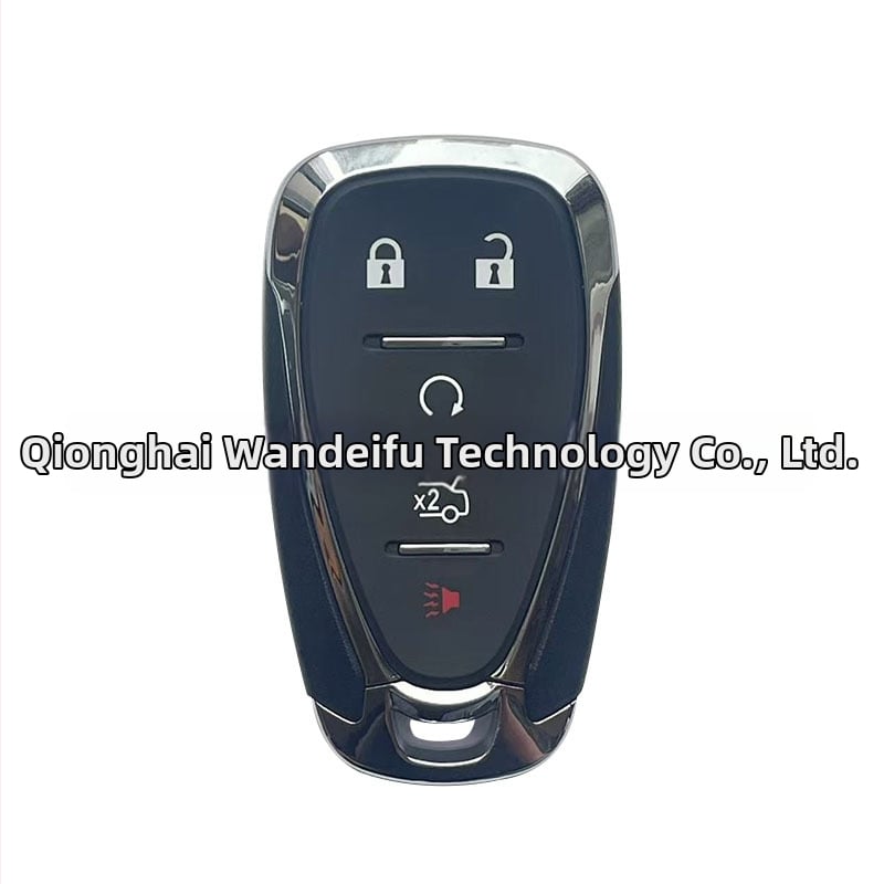 Kryt diaľkového kľúča Chevrolet — ABS telo s meďným vonkajším plášťom, bez čipu, kompatibilný s 2–6 tlačidlami.