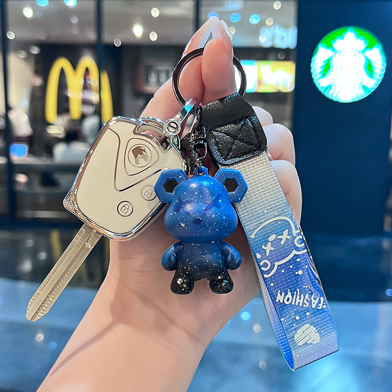 Proton futrola za ključ – TPU, vrhunski stil, Silver Edge Style