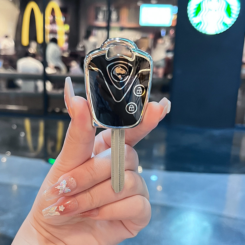 Proton futrola za ključ – TPU, vrhunski stil, Silver Edge Style