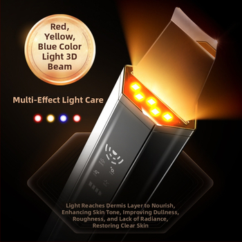 Ultrazvučni stroj za lice s višenamjenskim svjetlom za čišćenje pora i uklanjanje mitesera, prijenosni, CE/ROHS/FCC certificirani