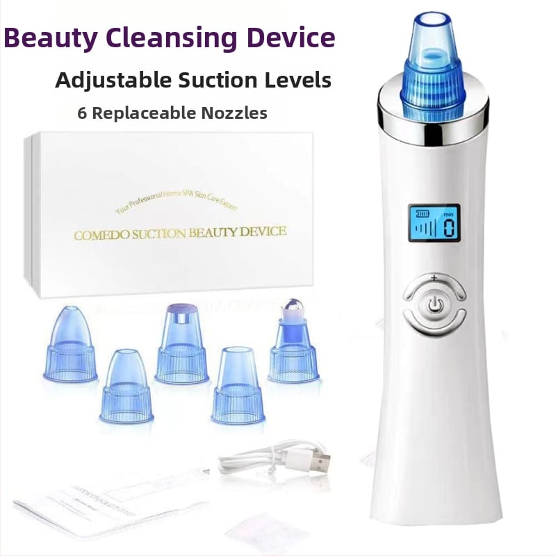 Uređaj za uklanjanje crnih točaka – vakuumski uređaj, model SY, Beautiful Beauty; usisava crne točkice, čisti pore, upija masnoću; 5 brzina