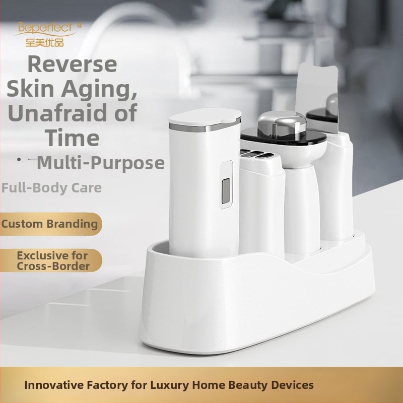 Kućni višenamjenski beauty uređaj s hidratacijom, fotonskom rejuvenacijom, terapijom bojom svjetla, IPX4 vodootpornost, ugrađena baterija 800–1000 mAh