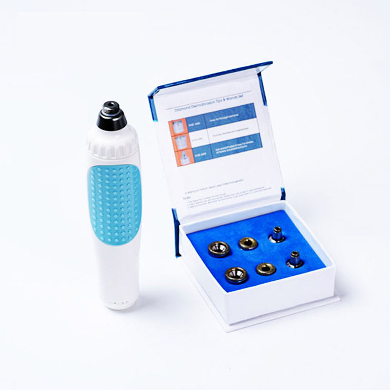 Dispozitiv portabil de microdermabrazie cu diamant pentru eliminarea punctelor negre și rejuvenarea pielii – cu ioni negativ, ultrasunete, lansat în 2019, pentru uz comercial