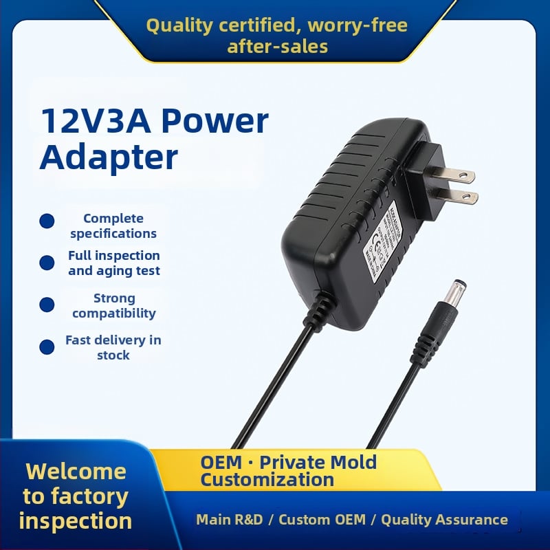 Napájací adaptér Kai Shuo, 12V 3A, 36W