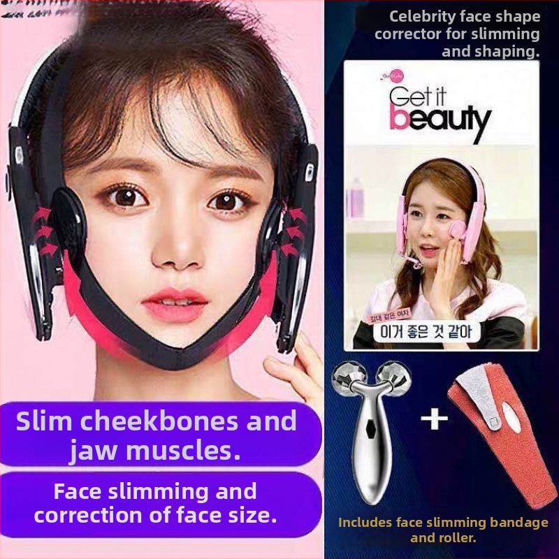 Ručná maska na zjemnenie tváre: zníženie maseteru, lícnych kostí a čeľuste, korekcia tvaru tváre do písmena V