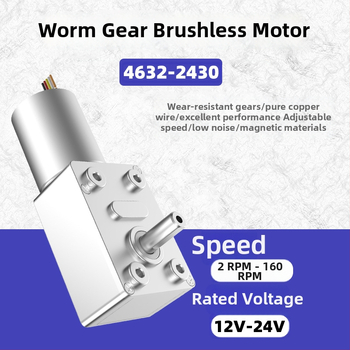 4632-2430 Motor bez četkica s vijčanim prijenosom, mikro DC motor, visok moment, samouzakujući