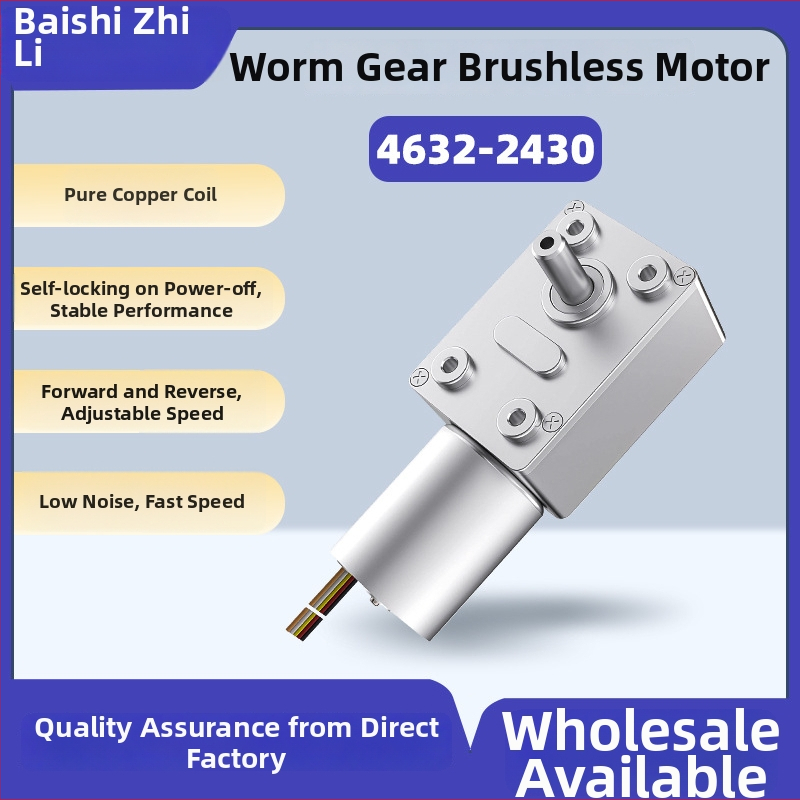 4632-2430 Motor bez četkica s vijčanim prijenosom, mikro DC motor, visok moment, samouzakujući