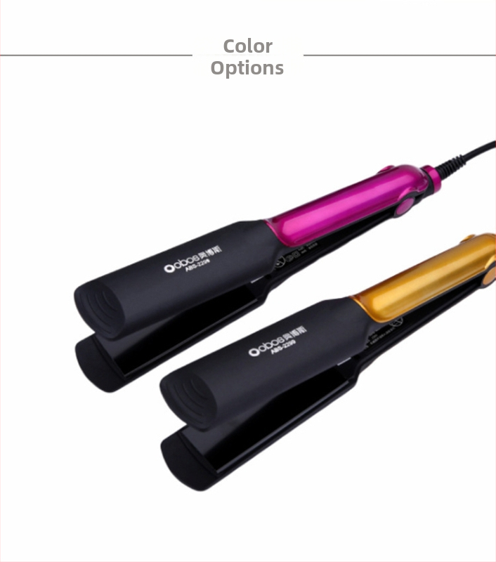 Dvojfukčný kulmovací a žehliaci prístroj na vlasy, 16–20 mm priemer trubičky, 110–220 V, 15–45 W, 10 úrovní teploty, mokré aj suché vlasy