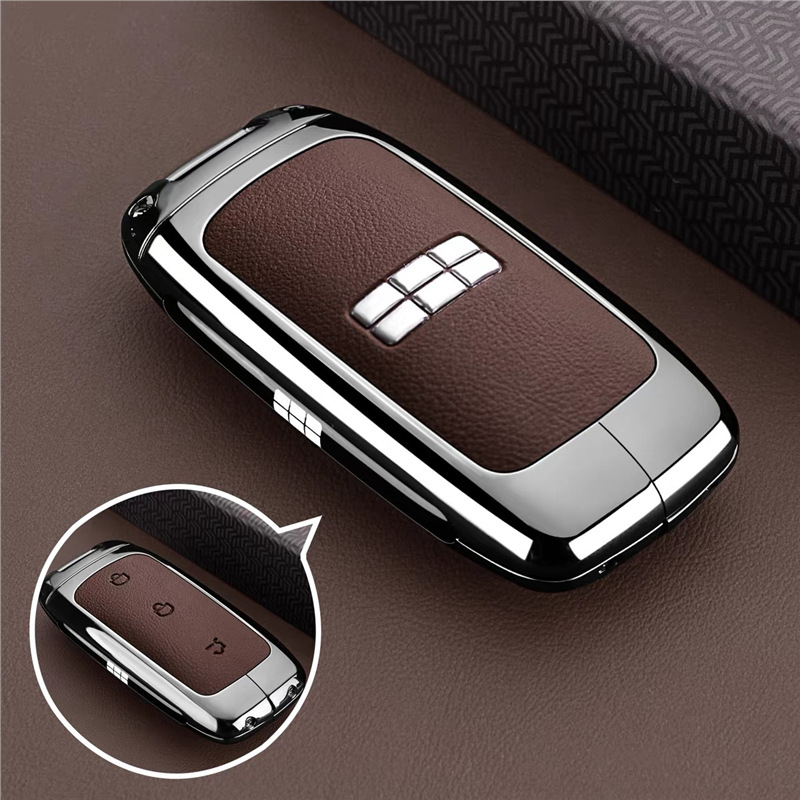 Geely Galaxy E5 futrola za ključ, cinkov legura, poslovni stil, prilagodljiv, Lingxuan