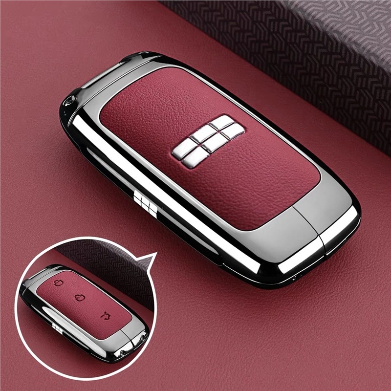 Geely Galaxy E5 futrola za ključ, cinkov legura, poslovni stil, prilagodljiv, Lingxuan