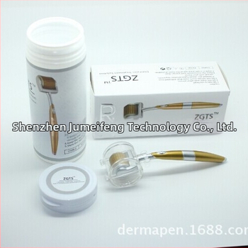 Elektrický dermaroller s 192 ihlami, dĺžka ihly 0,2–2,5 mm, na starostlivosť o pokožku hlavy a telo, značka JMF