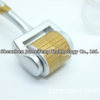 Elektrický dermaroller s 192 ihlami, dĺžka ihly 0,2–2,5 mm, na starostlivosť o pokožku hlavy a telo, značka JMF