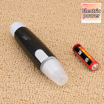 Trimer na nosné chĺpky - elektrický, batériový, omývateľný, s odnímateľnou hlavou ostrenia